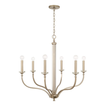 Breigh Chandelier, Brushed Champagne