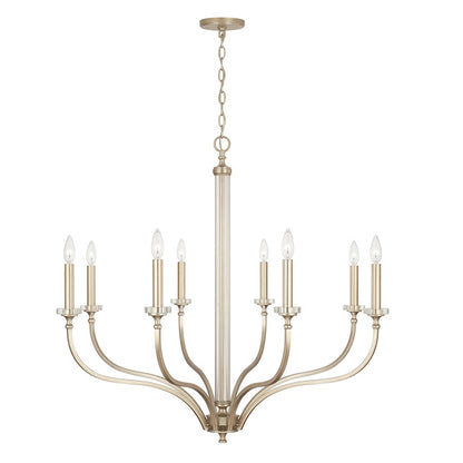 Breigh Chandelier, Brushed Champagne