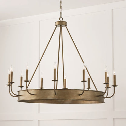 Nole Chandelier, Gold