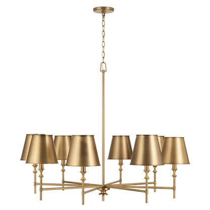 Whitney Chandelier, Brass