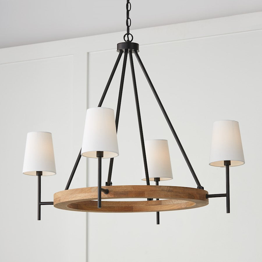 Jonah Chandelier, Wood