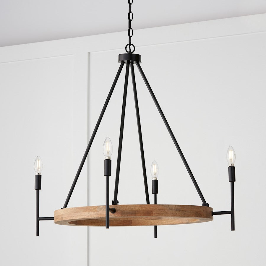 Jonah Chandelier, Wood