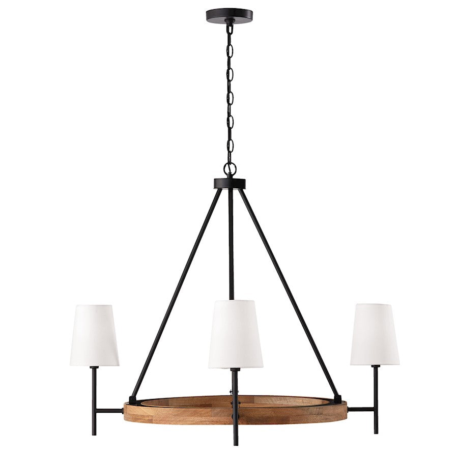 Jonah Chandelier, Wood