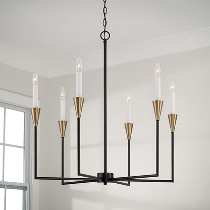 Avant Chandelier, Brass