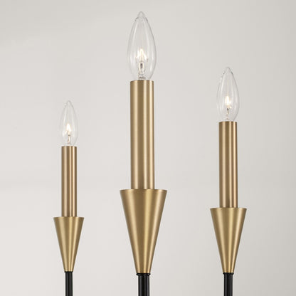 Avant Chandelier, Brass