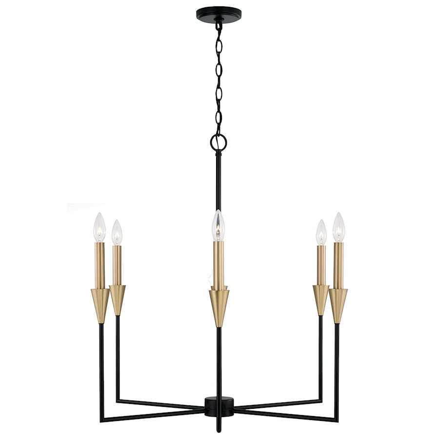 Avant Chandelier, Brass