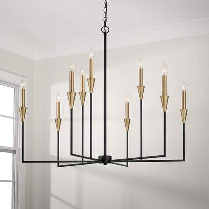 Avant Chandelier, Brass