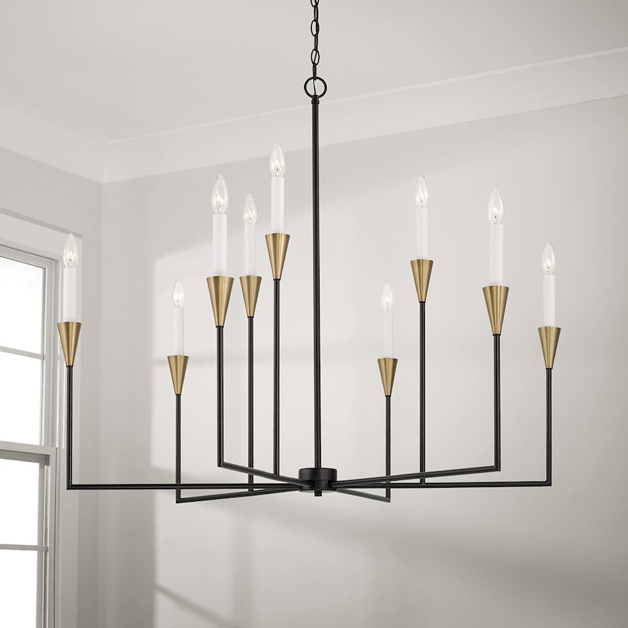 Avant Chandelier, Brass