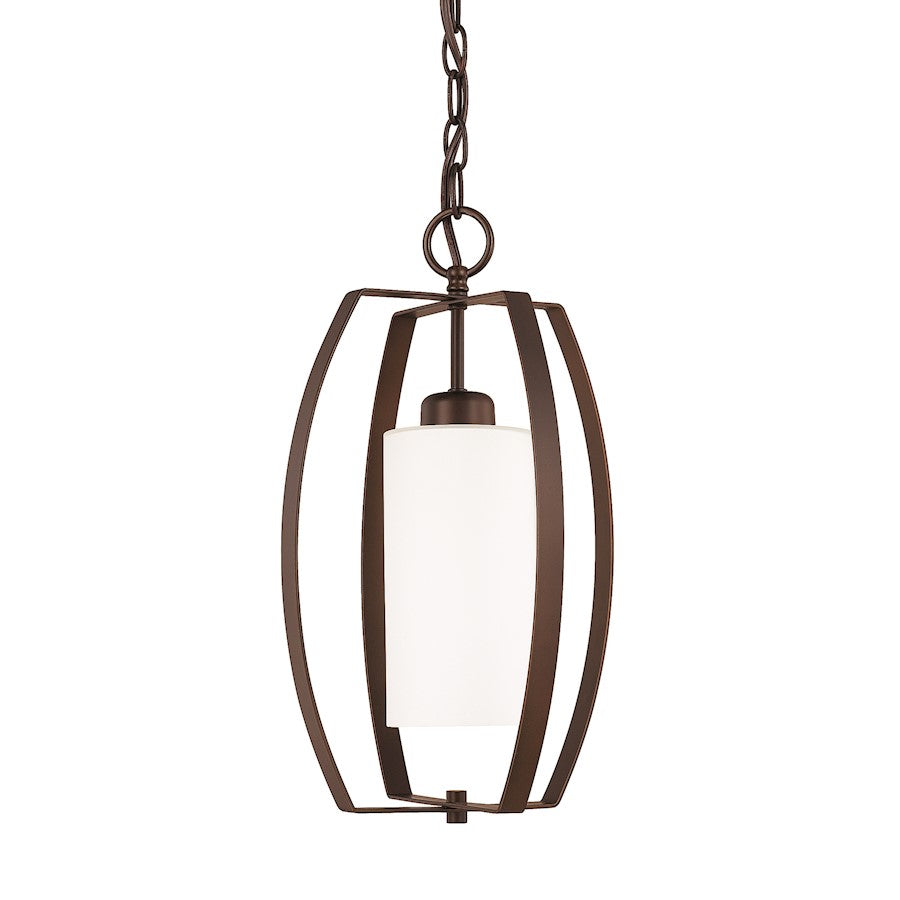 HomePlace by Capital Lighting 1 Light 16" Foyer, Bronze - 515911BZ-342