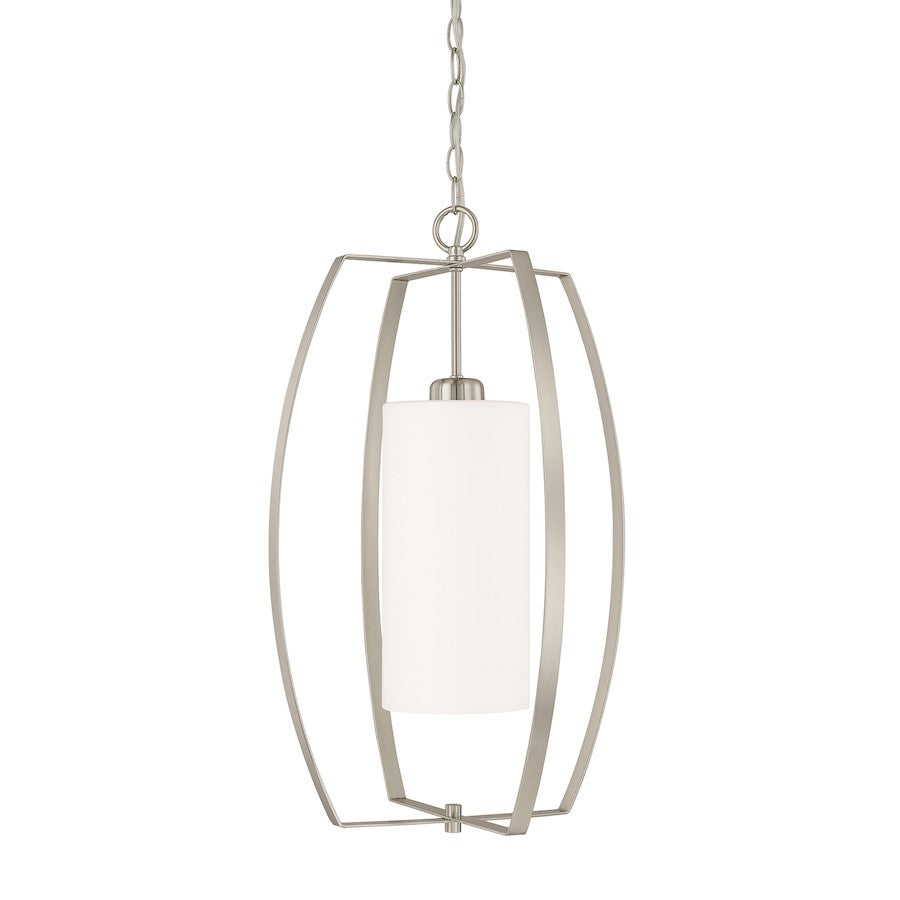 HomePlace by Capital Lighting 1 Light 24" Foyer, Brushed Nickel - 515912BN-343