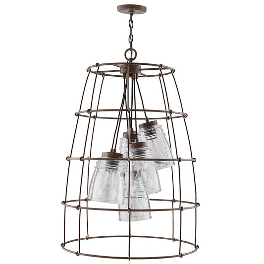 Capital Lighting Turner 6 Light Foyer, Nordic Grey - 529761NG-462