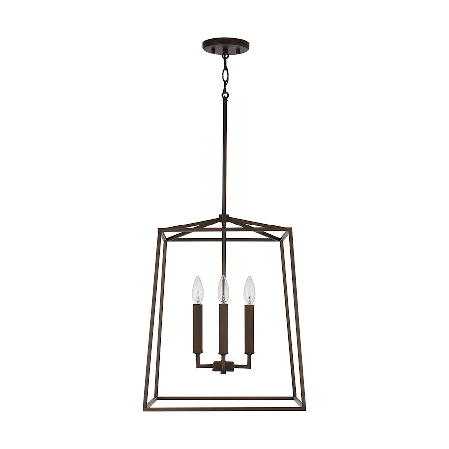 Capital Lighting Thea 4-Light Medium Foyer, Oil Rubbed Bronze - 537642OR