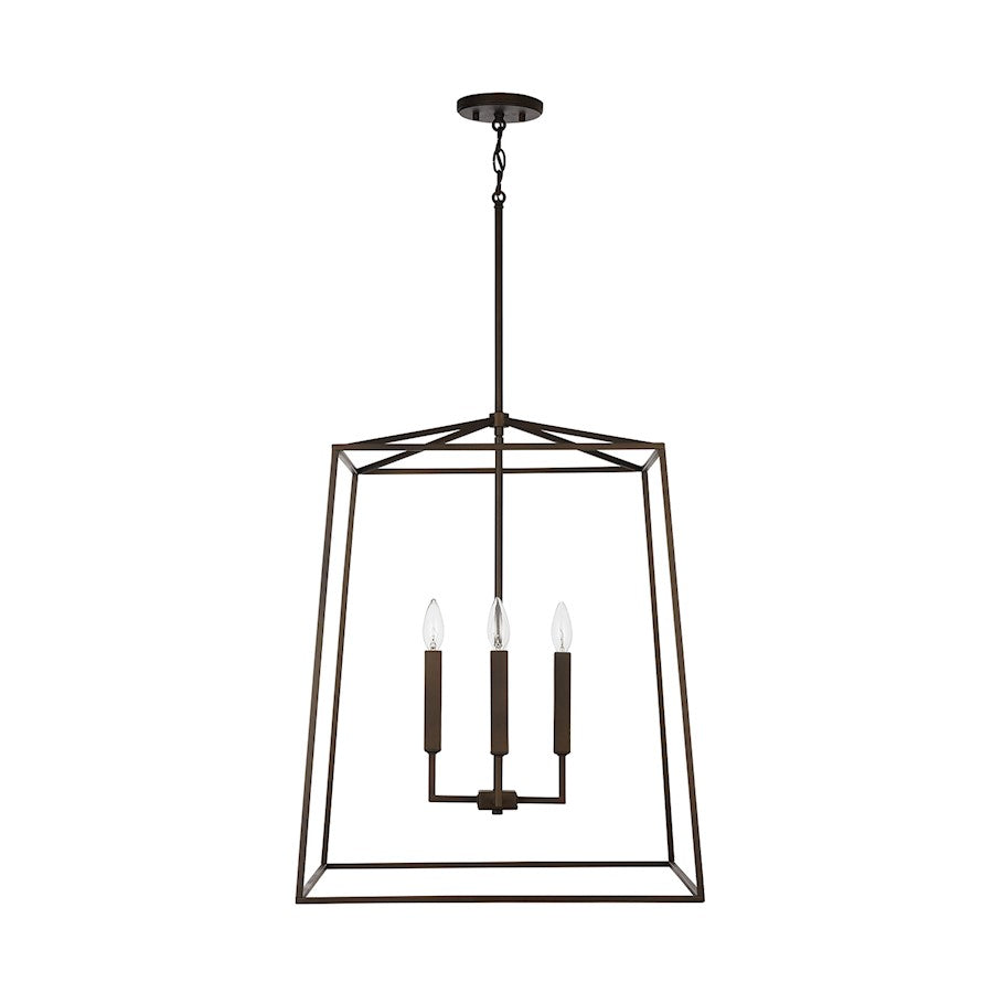 Capital Lighting Thea 4-Light Large Foyer, Oil Rubbed Bronze - 537643OR