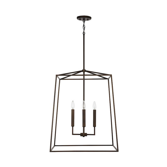 Capital Lighting Thea 4-Light Large Foyer, Oil Rubbed Bronze - 537643OR