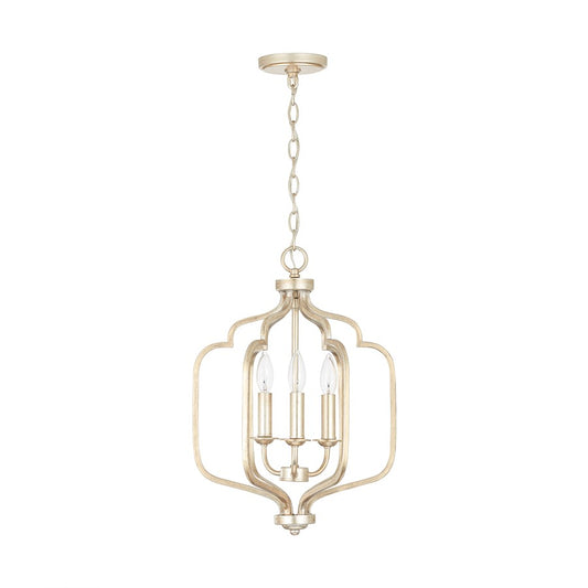 Capital Lighting Ophelia 3-Light Foyer, Winter Gold - 538731WG