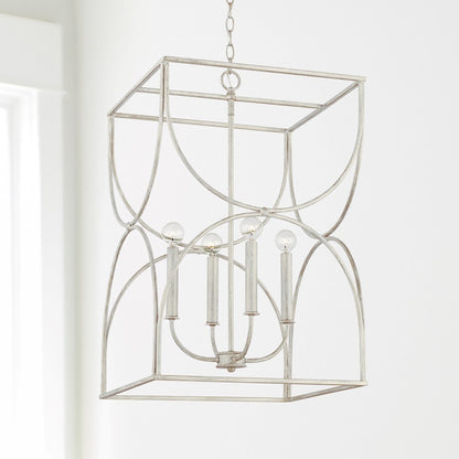 Capital Lighting Ricci 4 Light Foyer in Winter White