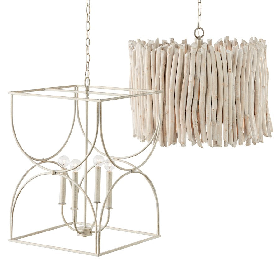 Capital Lighting Ricci 4 Light Foyer in Winter White