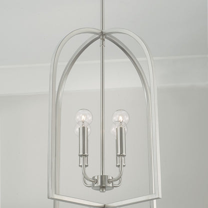 4 Light Foyer Pendant