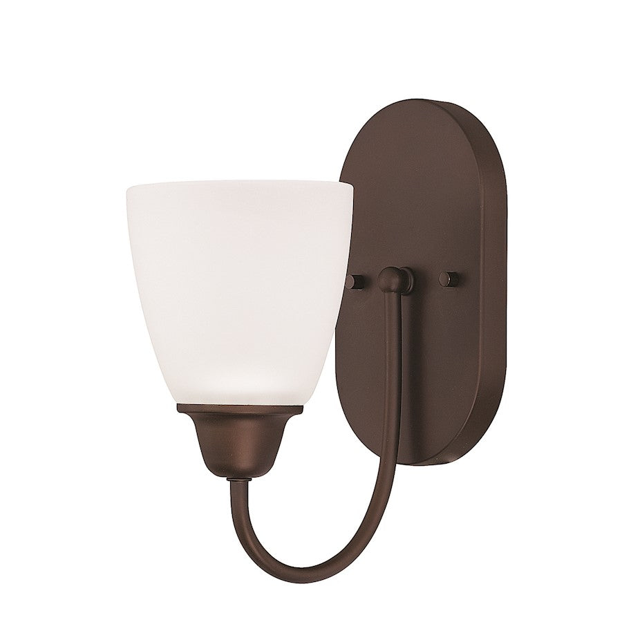 HomePlace by Capital Lighting Trenton 1 Light Sconce, Bronze - 615111BZ-337