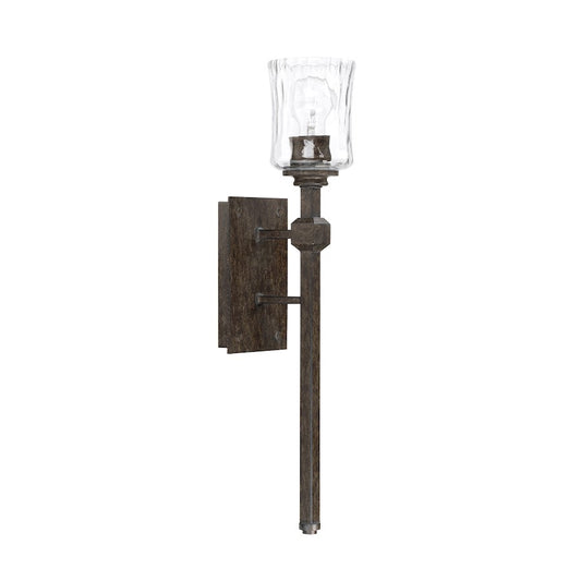 Capital Lighting Porter 1 Light Sconce, Renaissance Brown - 620911RB-425