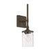 HomePlace by Capital Lighting Collier 1 Light Sconce, Urban Brown - 628811UB-451