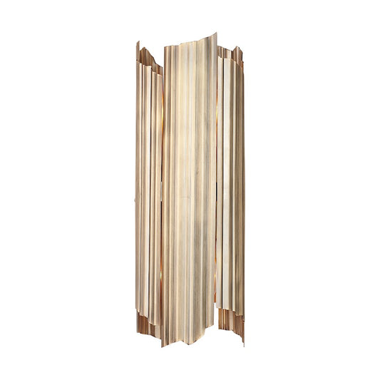 Xavier 2 Light Sconce, Aged Brass