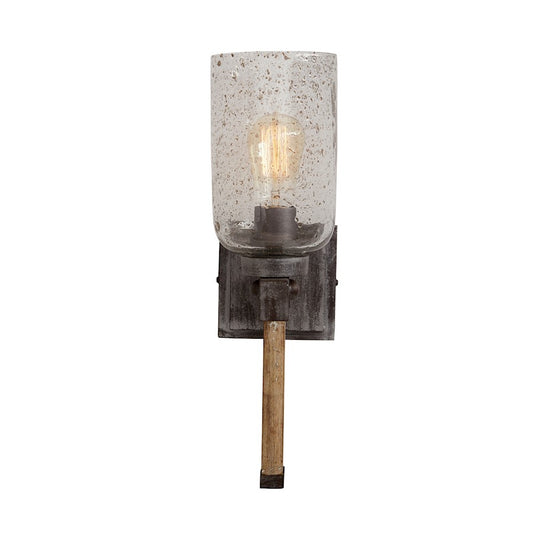 Nolan 1 Light Sconce, Urban Wash