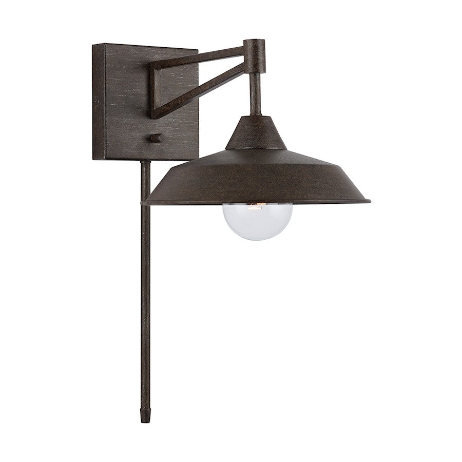 Capital Lighting 1-Light Sconce, Mineral Brown - 638413MI