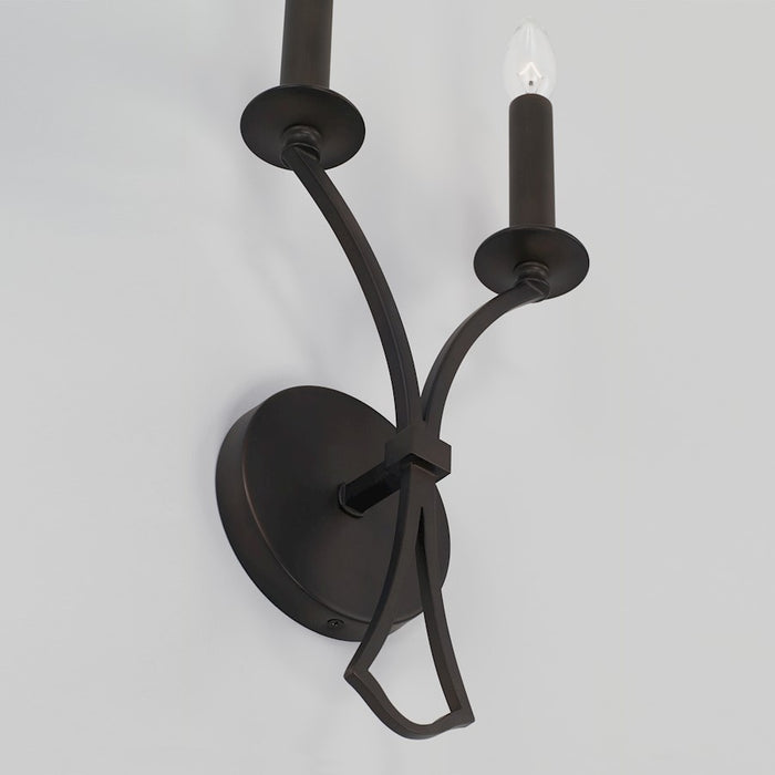 Capital Lighting Jaymes 2 Light Sconce in Old Bronze