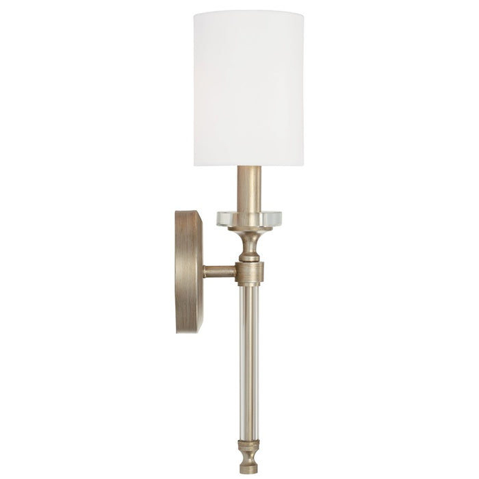 Capital Lighting Breigh 1 Light Sconce, Brushed Champagne
