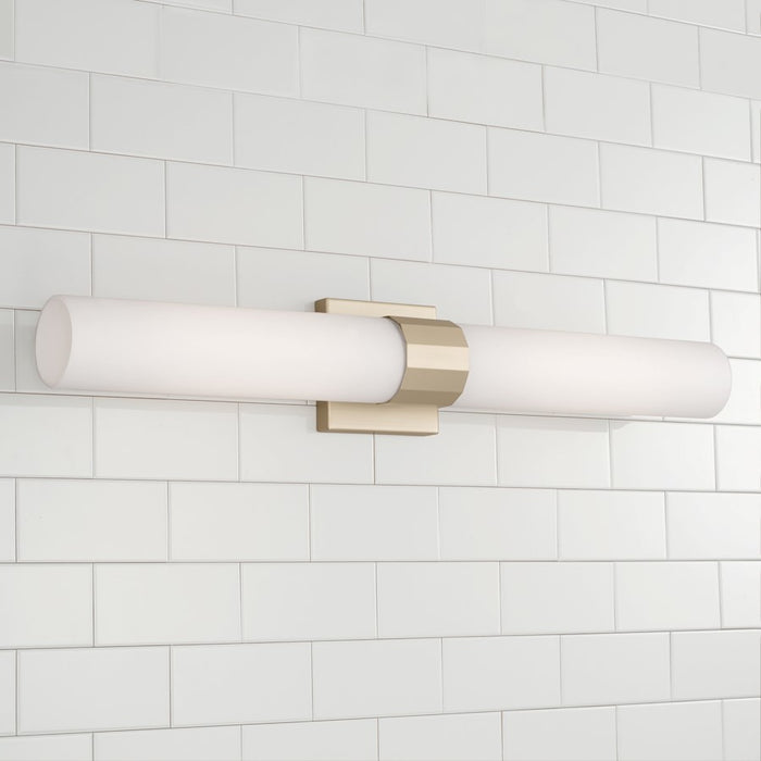 Capital Lighting Sutton Sconce, Soft Gold/Soft White