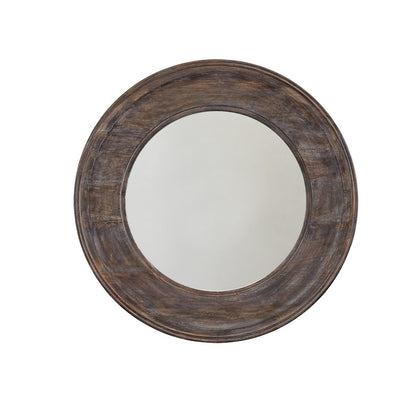 Capital Lighting Mirror Wood Framed Mirror, Black Wash