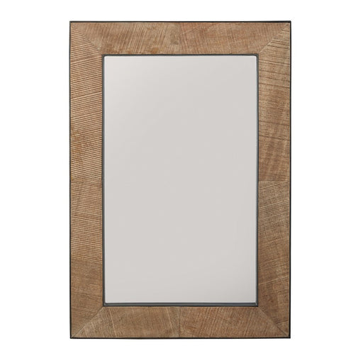Capital Lighting Decorative Mirror, Rough Sawn Wood, Zinc Metal - 736102MM