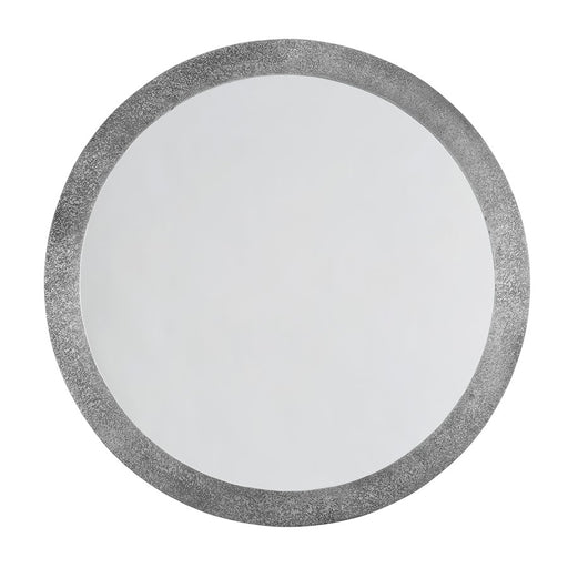 Capital Lighting Round Decorative Mirror, Etched Nickel - 740708MM