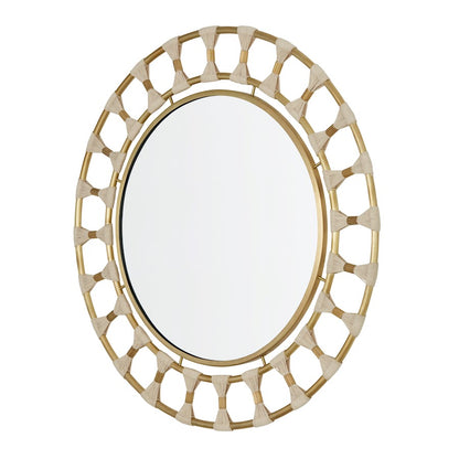 Capital Lighting Decorative Mirror, Patinaed Brass