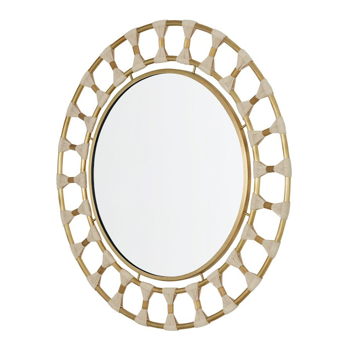 Capital Lighting Decorative Mirror, Patinaed Brass