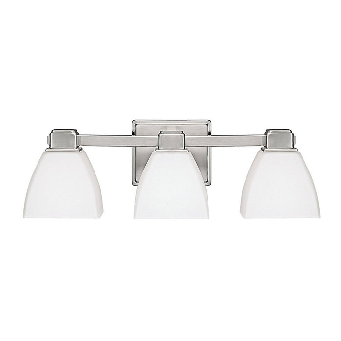 Capital Lighting Duncan 3 Light Bath Vanity, Nickel/Soft White - 8513BN-216