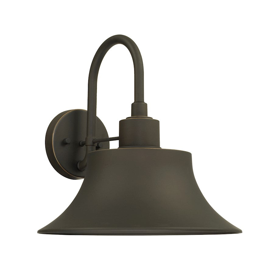 Capital Lighting Brock 1 Light Large Outdoor Wall Mount, Oiled Bronze - 926312OZ