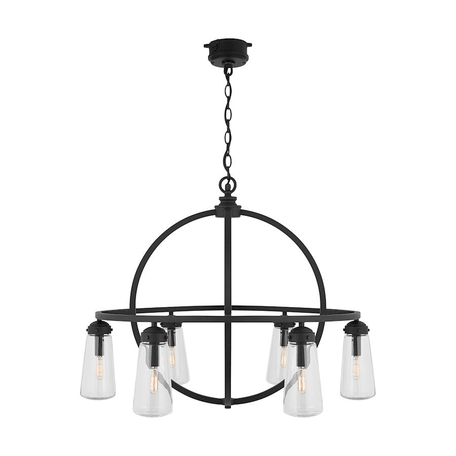 Capital Lighting Outdoor 6-Light Outdoor Chandelier