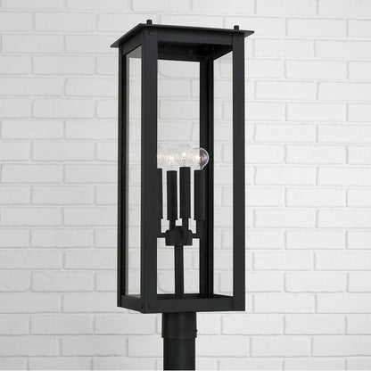 Capital Lighting Hunt 4 Light Outdoor Post-Lantern