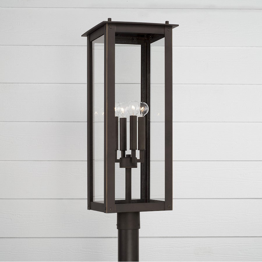 Capital Lighting Hunt 4 Light Outdoor Post-Lantern