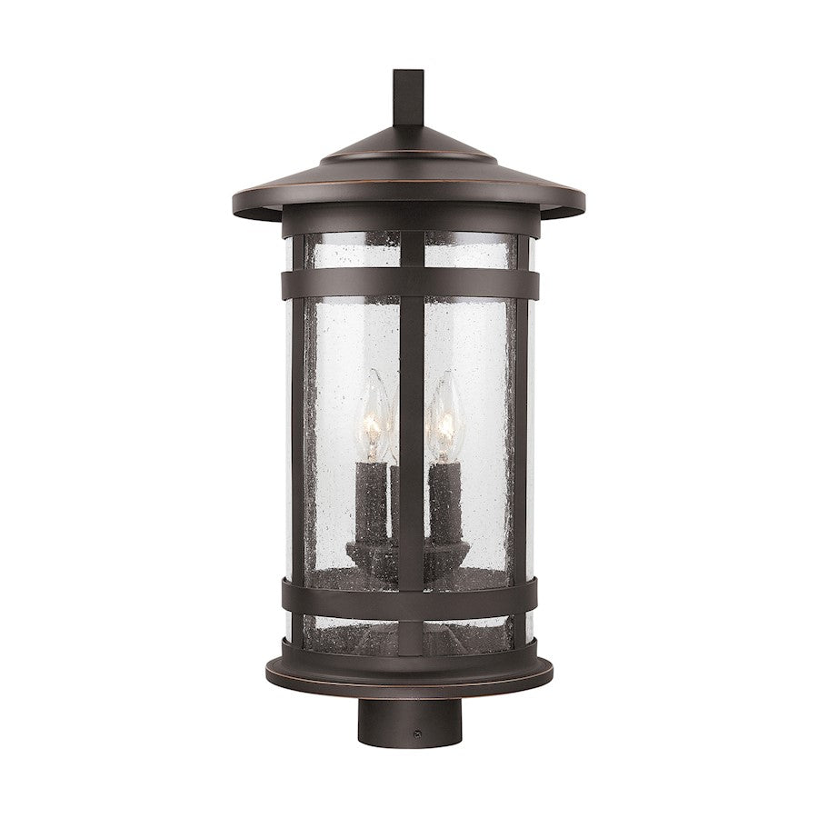 Capital Lighting Mission Hills 3 Light Outdoor Post Lantern