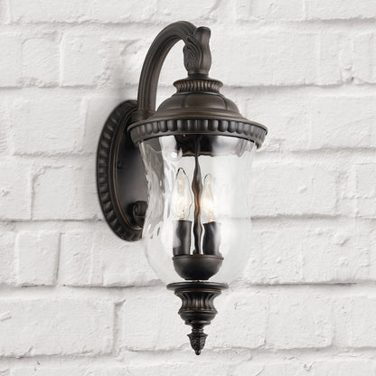 2 Light Large Outdoor Wall Sconce