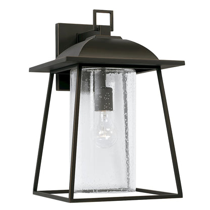 Capital Lighting Durham 1 Light 10" Outdoor Wall Lantern, Bronze - 943613OZ