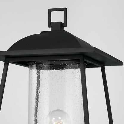 Capital Lighting Durham 1 Light Post Lantern, Clear