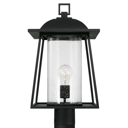 Capital Lighting Durham 1 Light Post Lantern, Clear