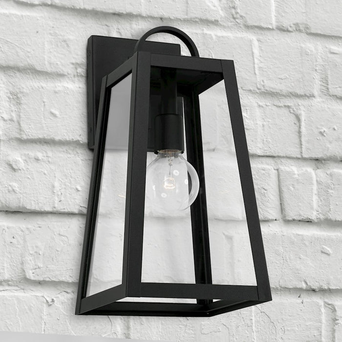 Capital Lighting Leighton Outdoor Wall Lantern, Black