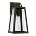 Capital Lighting Leighton 1 Light 100W Outdoor Wall Lantern, Bronze - 943711OZ