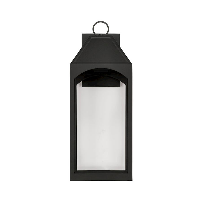 Capital Lighting Burton 1 Light Outdoor Wall Lantern, Black