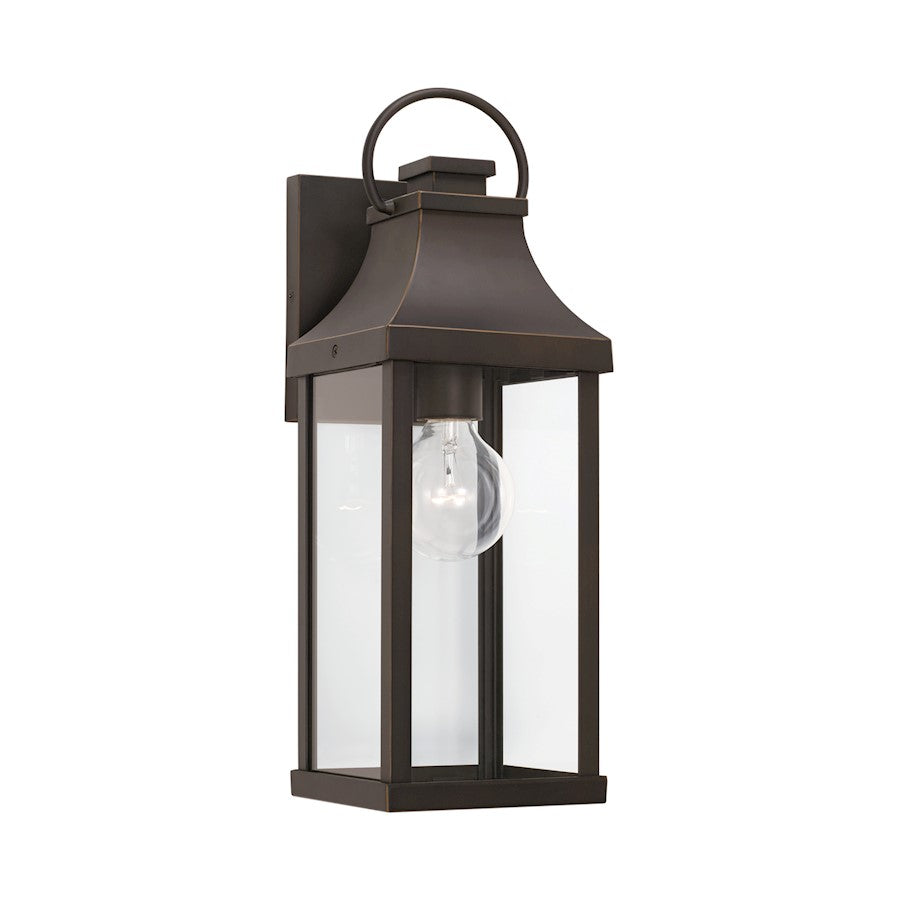 Capital Lighting Bradford 1 Light 6" Outdoor Wall Lantern, Medium, BZ - 946411OZ
